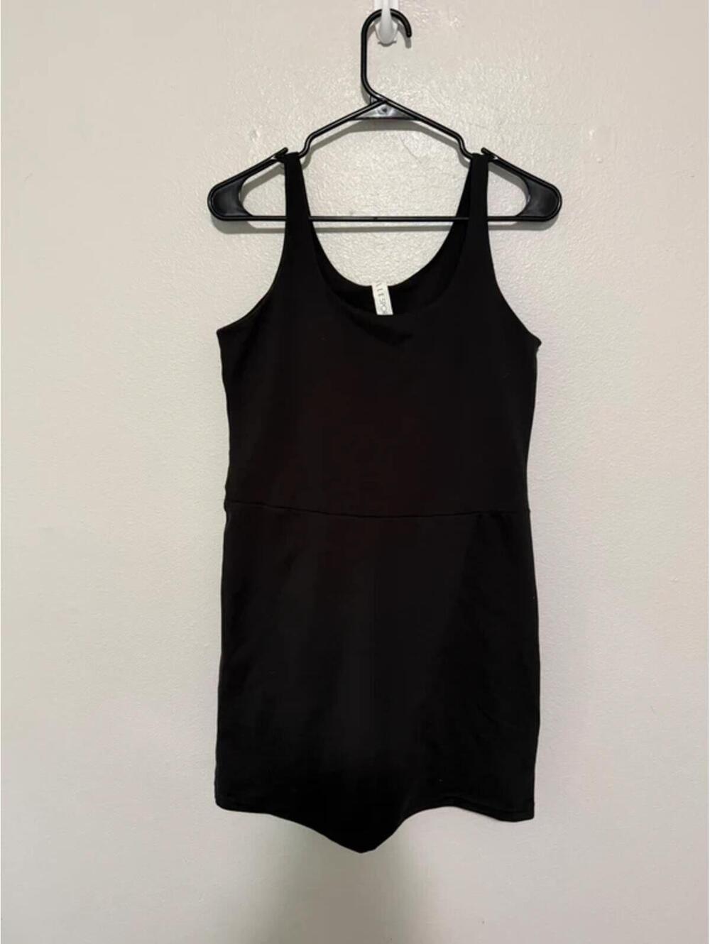 Elle Sport black active dress with built in bikers size small